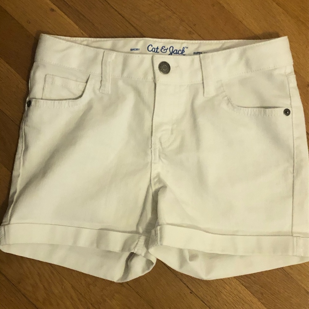 White shorts